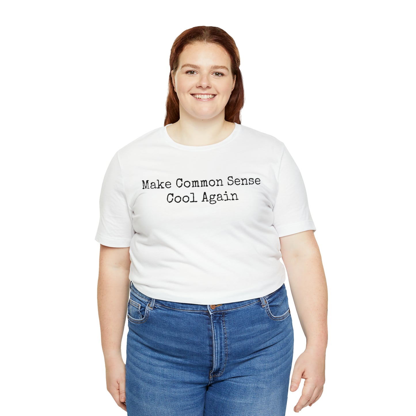 Unisex "Make Common Sense Cool Again" Short Sleeve Tee